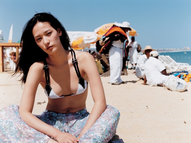 Beach fashion editorial