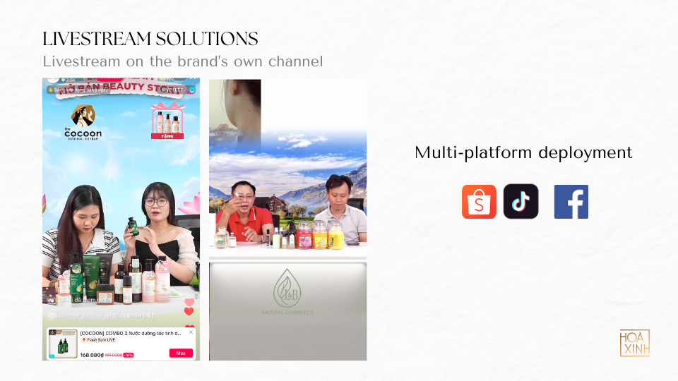 Livestream solutions