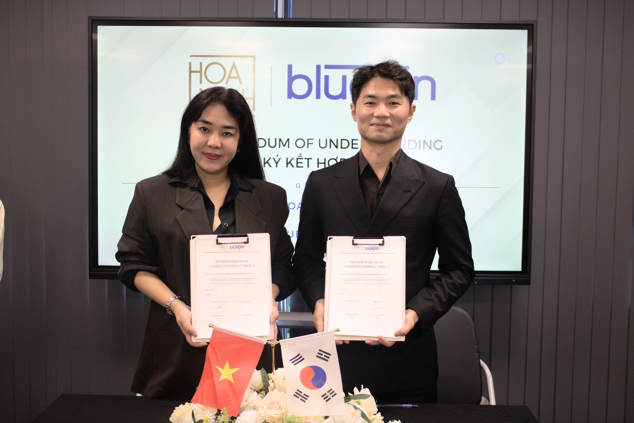 블루핀, 베트남 호아 씬 그룹과 전략적 파트너십 체결