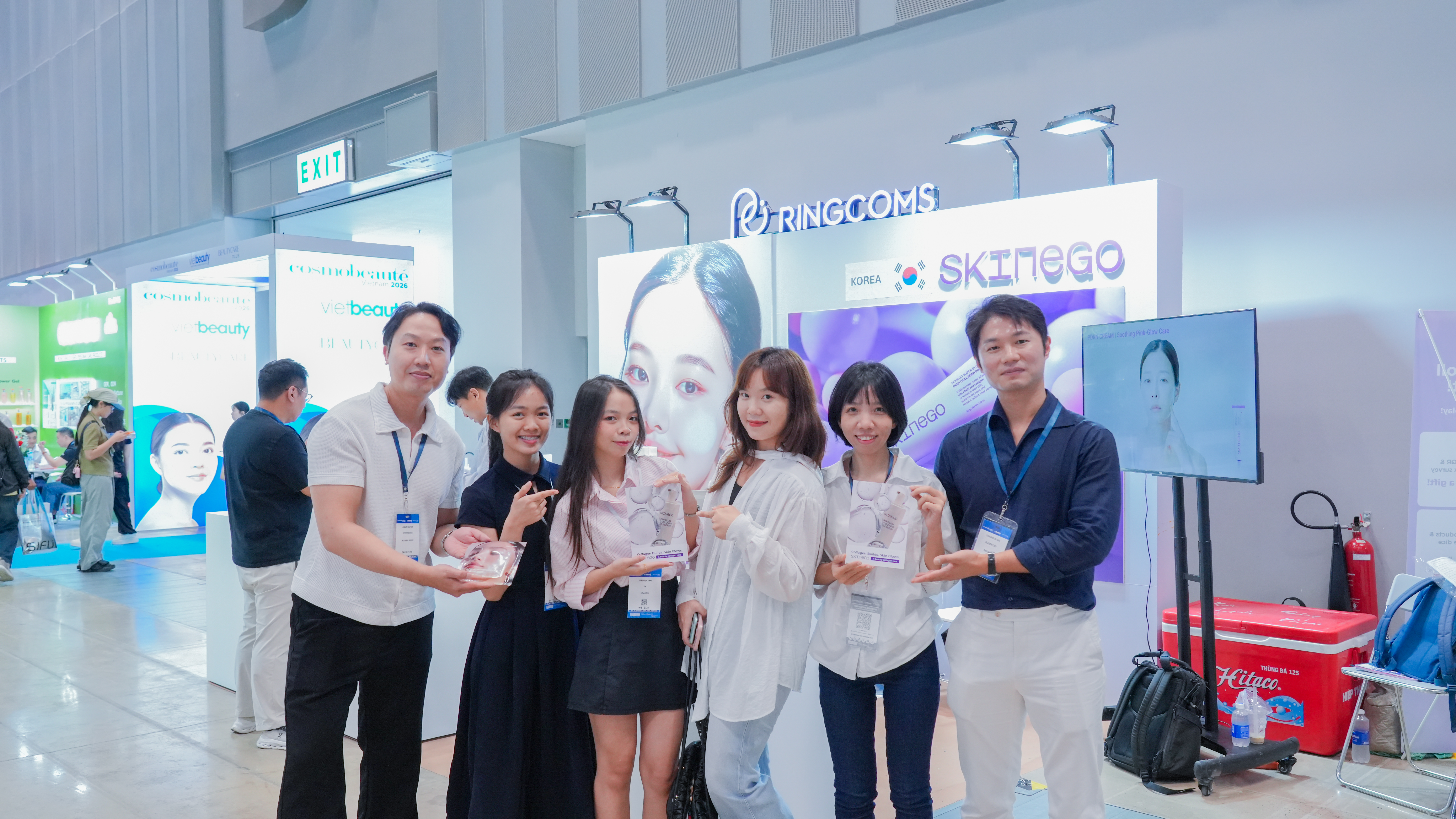Hoa Xinh Group đồng hành cùng SKINEGO tại Vietbeauty & Cosmobeauté Vietnam 2026